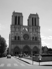 Notre-Dame de Paris - Notre-Dame de Paris, Kathedrale, Paris, Sehenswürdigkeit, Glöckner, Gotik, Frankreich, Kirche
