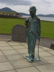 Charlie Chaplin - Charlie Chaplin, Waterford, Irland, Statue