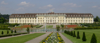 Residenzschloss Ludwigsburg - Residenzschloss, Schloss, Barock, Symmetrie, Gartenanlage, Schlosspark