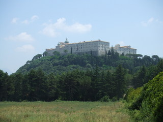Kloster Monte Cassino - Kloster, Architektur, Lazio, Italien, Monte Cassino, Montecassino, Mittelalter