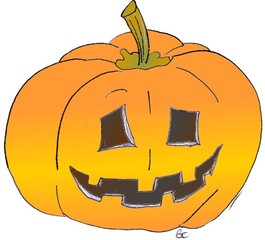 Kürbis - Kürbis, Gemüse, Herbst, orange, Halloween, Horror, erschrecken, Gesicht, Jahreszeit, jack o'lantern, Pumpkin, Kürbisgeist, schnitzen, gruselig