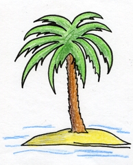 Palme - Palme, Insel, Baum