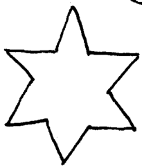 Stern - Stern, Anlaut St, Weihnachten, Himmelskörper, strahlen, Leuchtkraft, Umriss, Kontur, Illustration