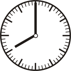 Uhrzeit 8.00   20.00 - Uhr, Uhrzeit, volle Stunde, ganze Stunde, Zeit, Zeitspanne, Zeitpunkt, Zeiger, Mechanik, Zeitskala, Zeitgeber, Analoguhr, Zifferblatt, Ziffernblatt, rechtsdrehend, Uhrzeigersinn, Minute, Kreis, Winkel, Grad, Mathematik, Größen, messen, time, clock, ermitteln, Zeitraum, Dauer, Frist, Termin, Zeitabschnitt