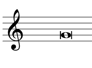 Doppelganze Note - Brevis - Note, Notation, Notenwert, Brevis