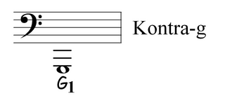 Bassschlüssel: G(1) - Noten, Notation, Notenschlüssel