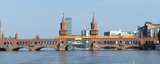 Oberbaumbrücke  - Spree, Brücke, Berlin, Oberbaumbrücke, Industriedenkmal, Wasser, Fluss