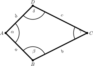 Drachen mit Winkel- und Seitenbeschriftungen - Drachen, Viereck, Geometrie, Figur, eben, plan, Ecke, Winkel, gleichlang, Deltoid
