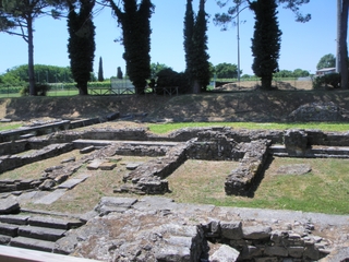 Aquileia -  Hafen #4 - Italien, Aquileia, Hafen, Porto, Ausgrabung, Ruine, Mauerreste
