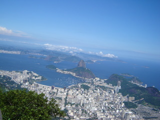 Zuckerhut in Rio de Janeiro - Rio de Janeiro, Rio, Brasilien, Zuckerhut, Corcovado, Morro da Urca, Granithügel, Wahrzeichen, Copacabana