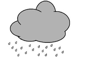 Regen - Regen, Regentropfen, Regenwolke, Niederschlag, Wassertropfen, Illustration, Wasser, Wetter, Wetterkreislauf, Wolke