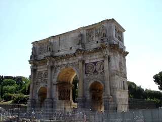 Rom - Forum Romanum Triumphbogen - Italien, Rom, Antike, Triumphbogen, altes Rom, Römer, Relief