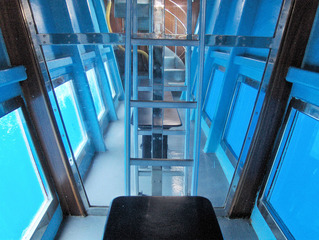 Glasbodenboot - Glasbodenboot, Boot, Schiff, Meer, Wasser, See, Tourismus, Fenster, blau, symmetrisch, tauchen, Glas, Perspektive