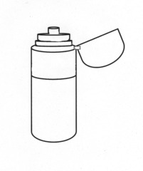 Trinkflasche #2 - Trinkflasche, Thermosflasche, Fahrradflasche, Durst, warm, heiß, kalt, Wasser, trinken, Kappe, Verschluss, Zylinder, Wärmeleitung, Physik, Wörter mit sch