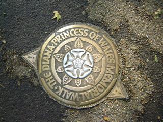 Princess Diana Memorial Walk - Prinzessin Diana, St James's Park, Memorial