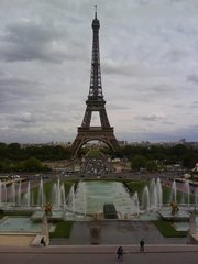 Eiffelturm - Eiffelturm, Paris, Sehenswürdigkeit, Turm, tour Eiffel, Wahrzeichen, Symbol, Stahlfachwerkturm, Stahl, hoch