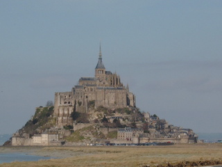 Mont St. Michel - Frankreich, Normandie, Architektur, Sehenswürdigkeit, St Michel, Meer, Ebbe