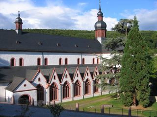 Kirche Kloster Eberbach #1 - Kloster, Kirche, Kreuzgang, romanisch, Rundbogen