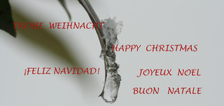 Grußkarte zu Weihnachten #4 - Weihnacht, navidad, natale, noel, christmas