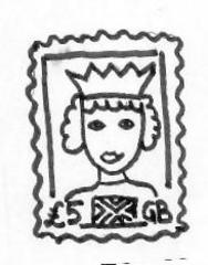 Briefmarke - Stamp - Briefmarke, stamp, sammeln, Brief