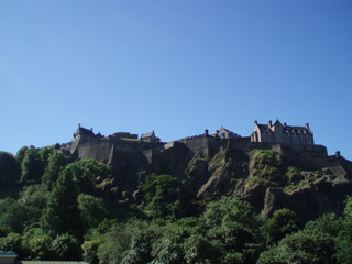 Edinburgh Castle - Edinburgh, Castle, Schloss, Park