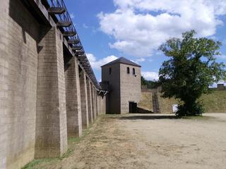 römischer Wachturm + Stadtmauer 2 - Geschichte, Römer und Germanen, Wachturm, Stadtmauer, Xanten, Niederrhein