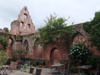 Klosterruine Limburg - Kloster, Ruine, Deutschland, Pfalz, Architektur, Mittealalter, Sandstein, Romanik