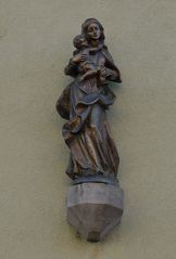 Madonna mit dem Jesuskind - Madonna, Plastik, Statue, Heilige, Maria, Religion, Skulptur, Christentum, katholisch, Symbol, Jesus
