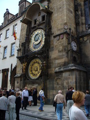 Prag - Prag, Rathaus, Uhr, Rathausuhr, astronomisch, Astronomische Uhr