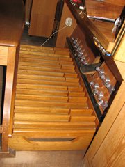 Orgel Pedal #1 - Orgel, Kirchenorgel, Tastatur, Register, Pedal, Kirche
